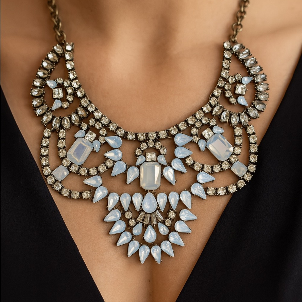 Baublebar Lovestory moonstone necklace